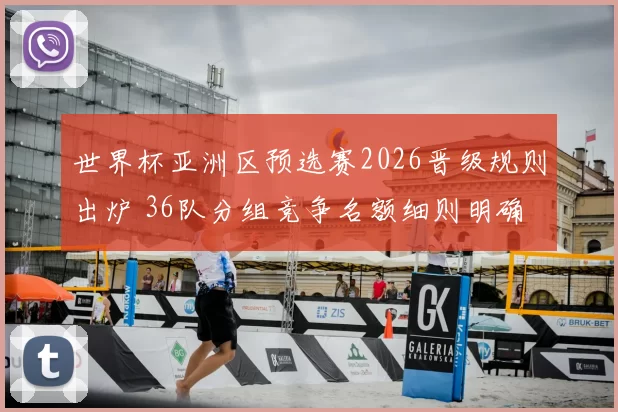 世界杯亚洲区预选赛2026晋级规则出炉 36队分组竞争名额细则明确
